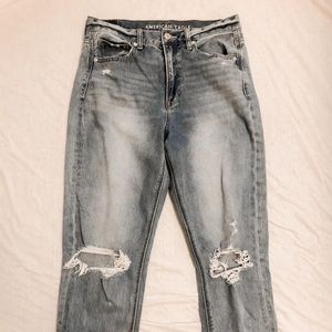 american eagle mom jeans